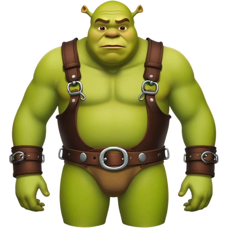 Bdsm shrek emoji