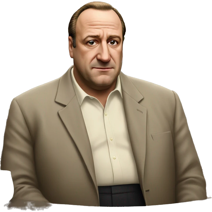 Realistic Tony soprano emoji