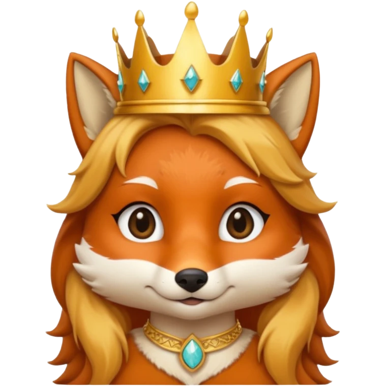princess fox emoji
