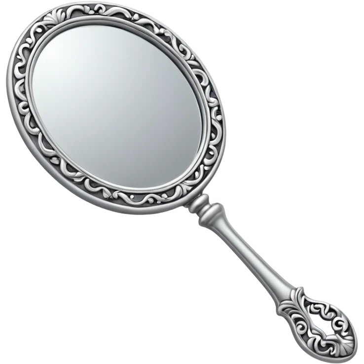 Hand mirror emoji