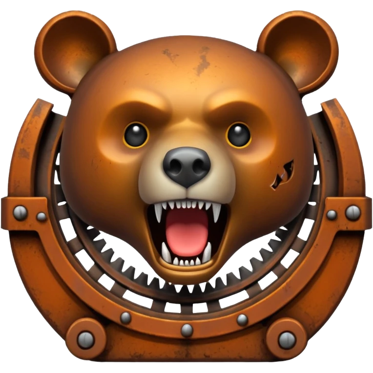 Bear trap emoji