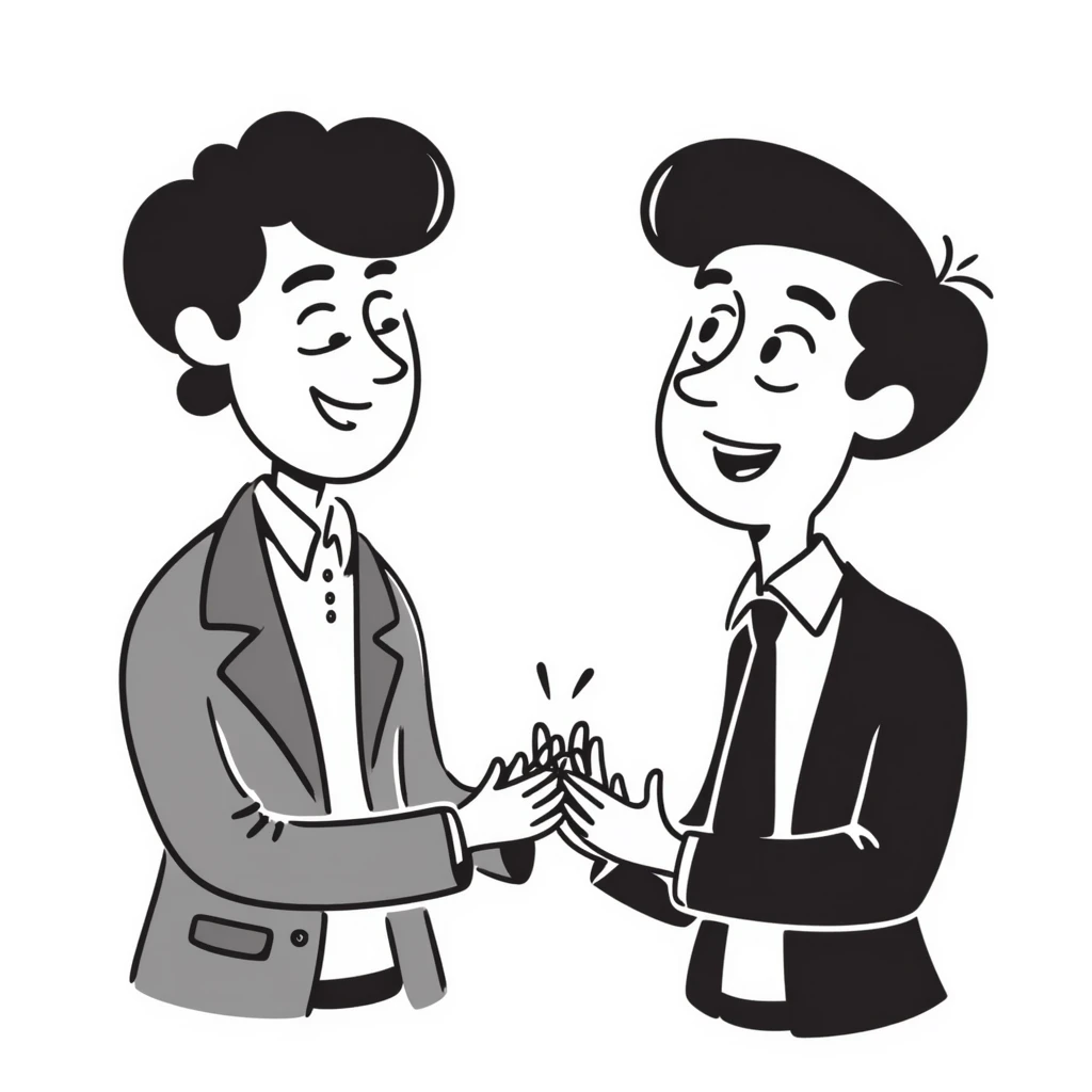 two men getting married, hand drawn doodle style emoji