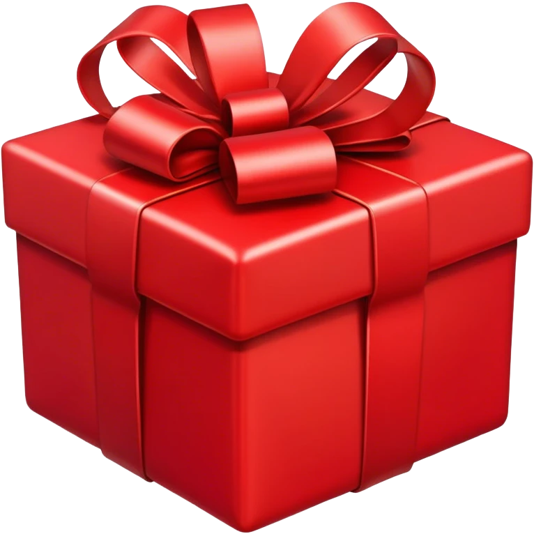 red gift emoji