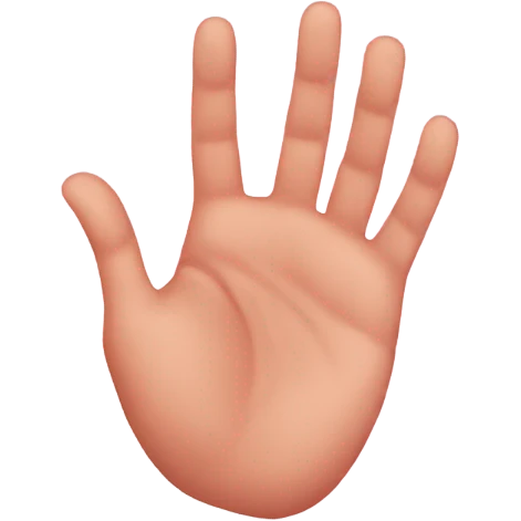 Heart hands emoji