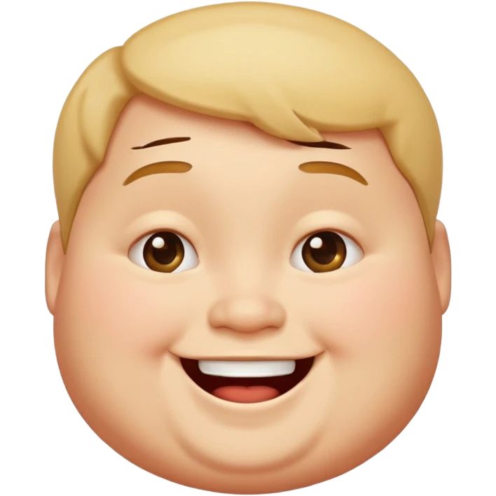 Big fat idiot emoji