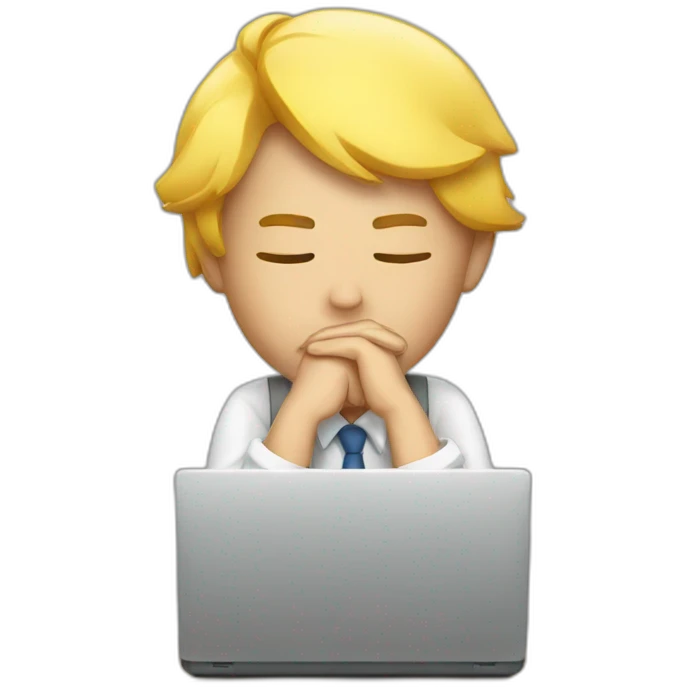 overworked emoji