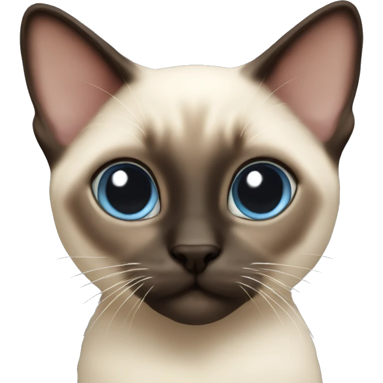 Siamese kitten emoji