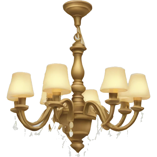 chandelier emoji