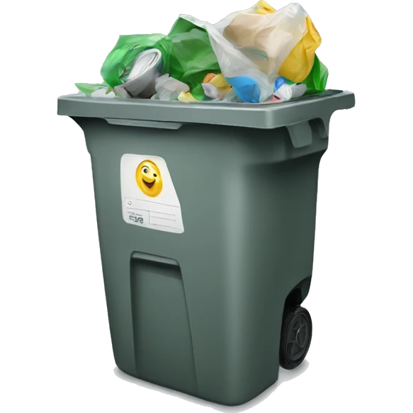  trash plastic emoji