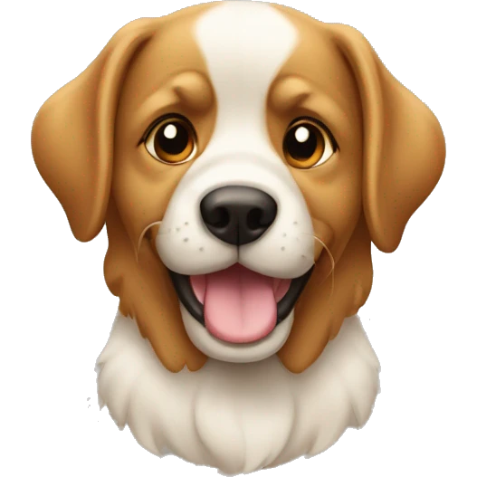 cachorro levantando peso na academia emoji