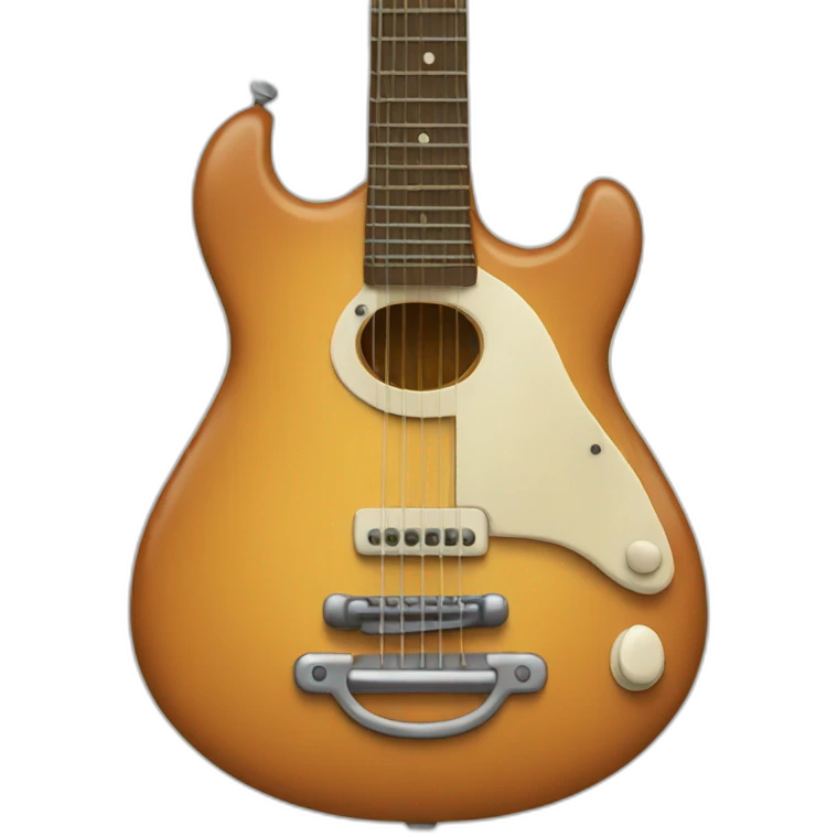 Guitar emoji