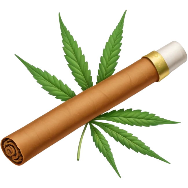 Joint marijuana  emoji