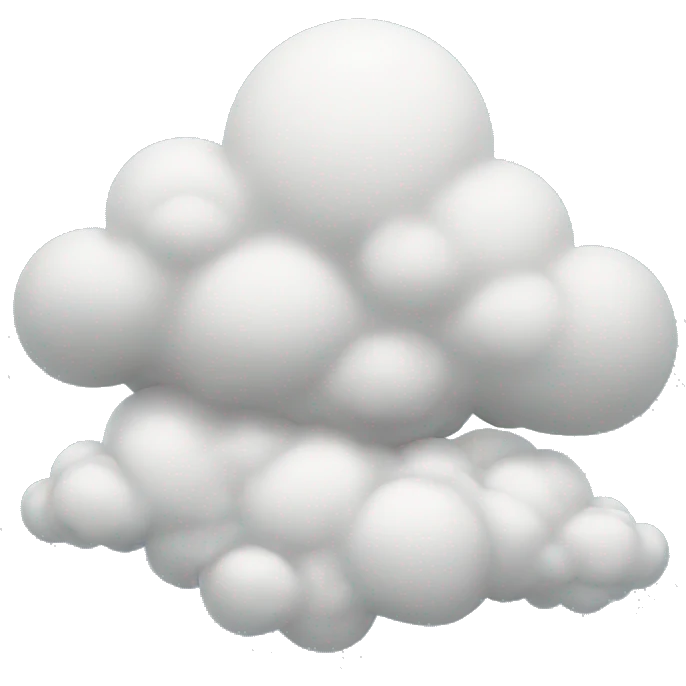 Clouds emoji