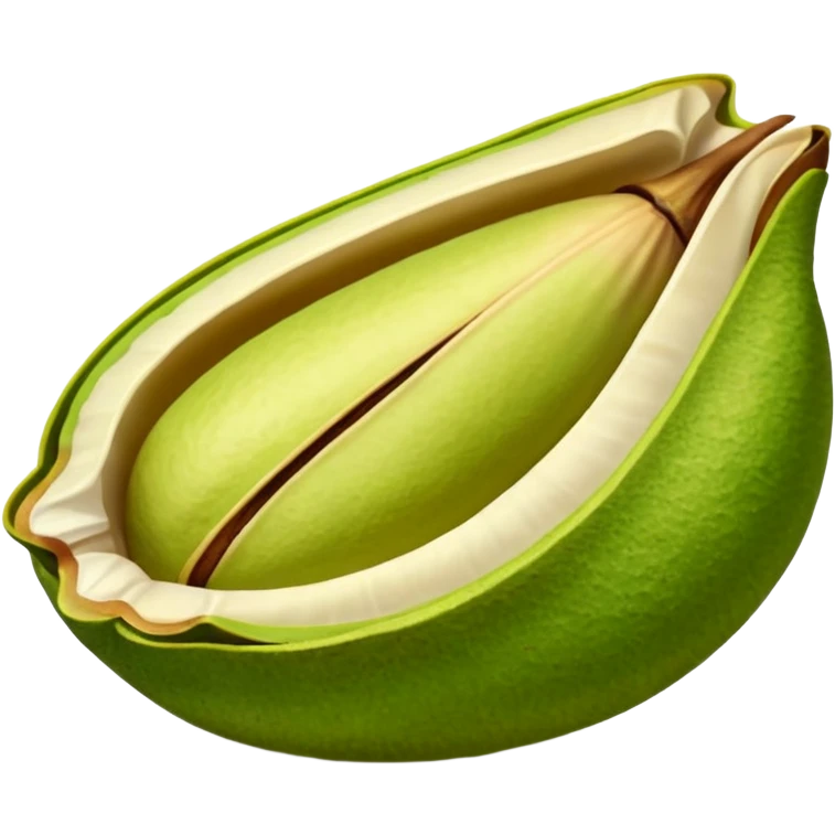 raw pistachio emoji