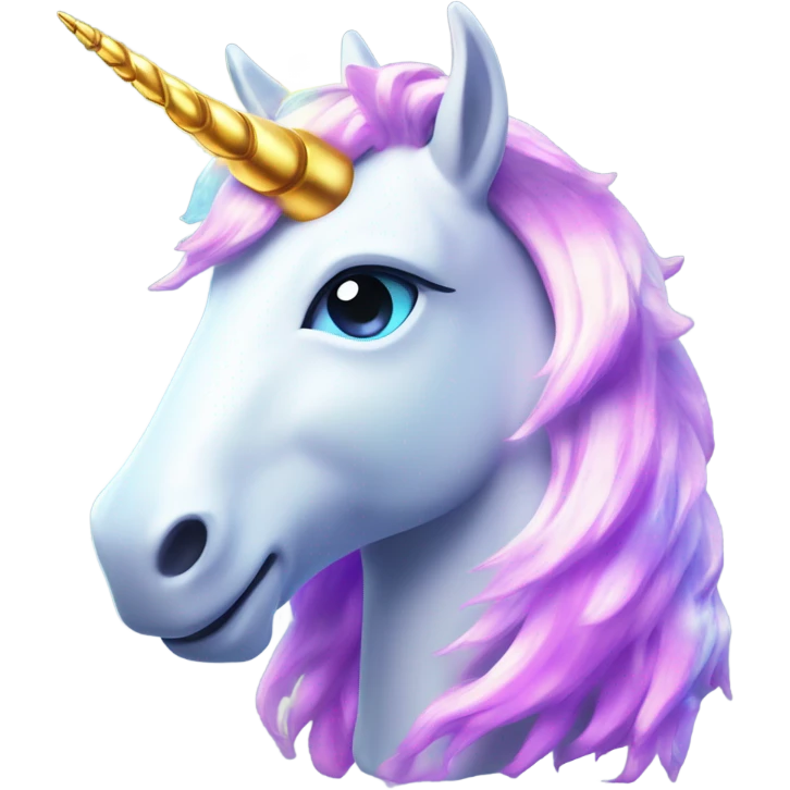 sparkling unicorn blockchain emoji
