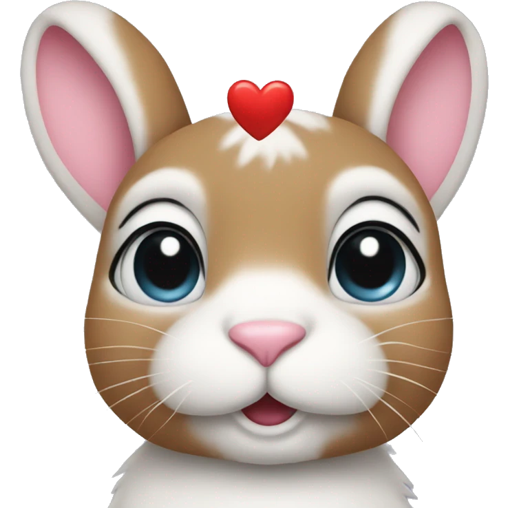 Bunny with Heart  emoji