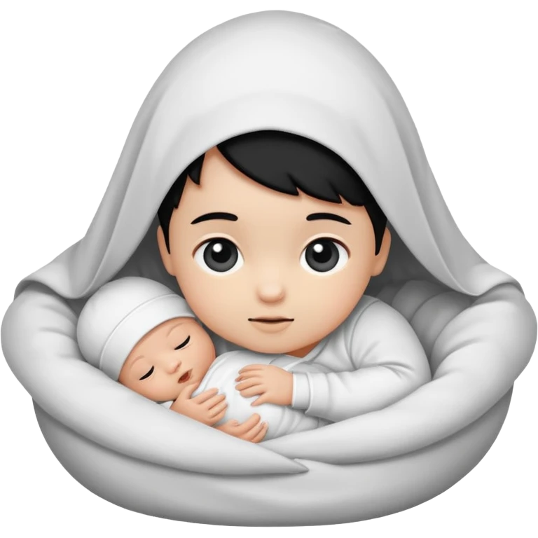Newborn B&W Photoshoot emoji