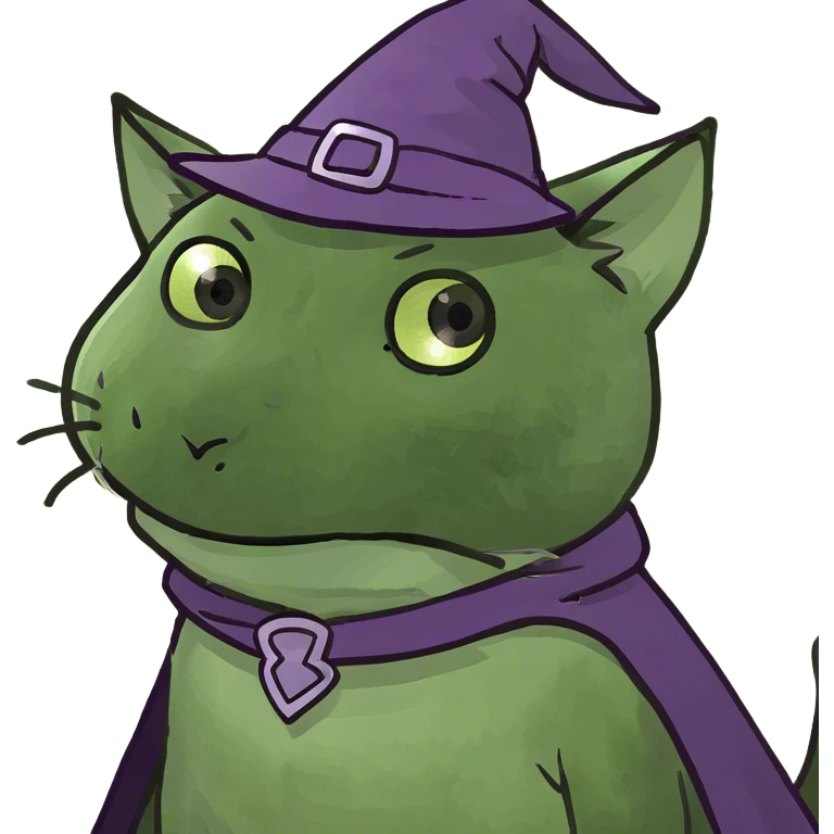 Evil cat emoji