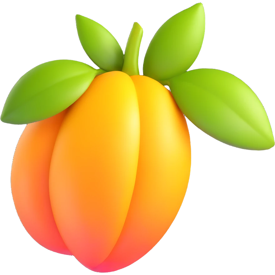 mango fruit emoji
