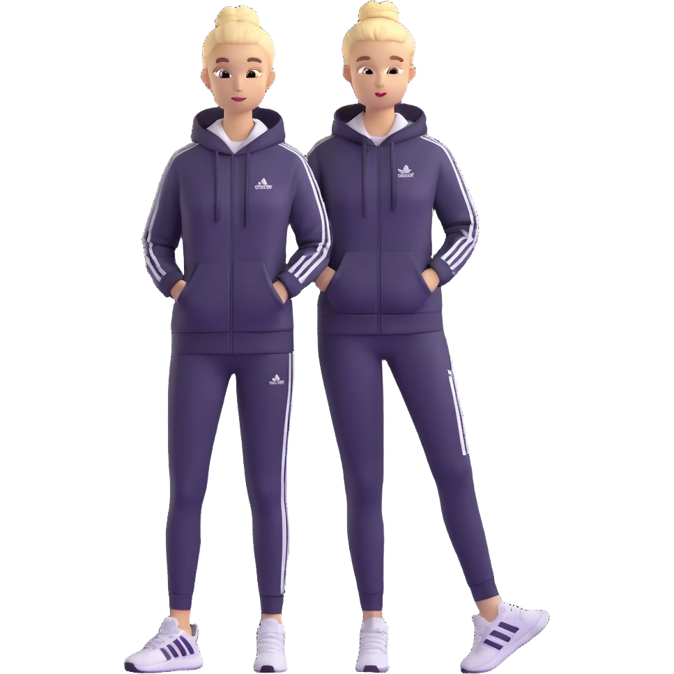 vova adidas sportswear emoji