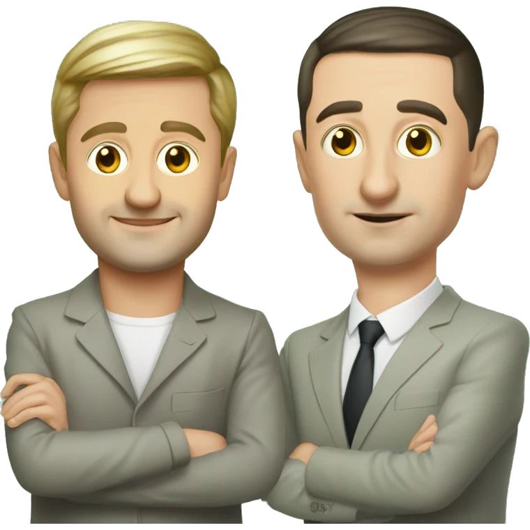 Zelensky and borsch emoji