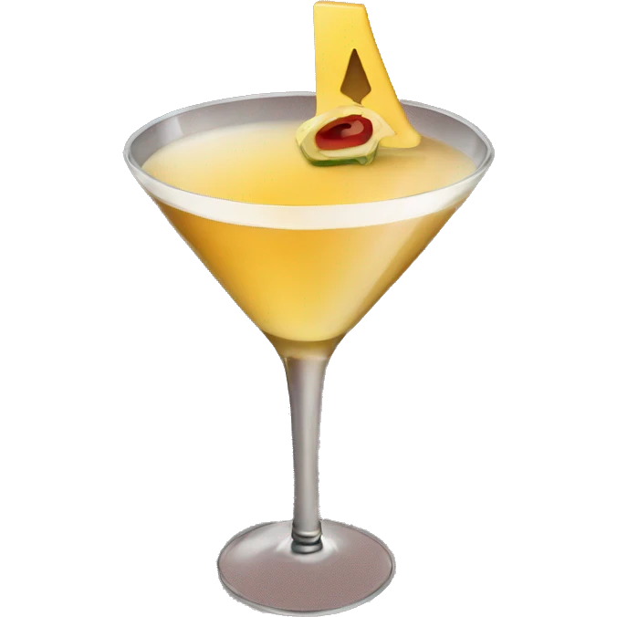 Pornstar Martini emoji