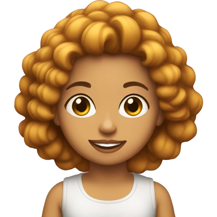 Chicas morenas emoji