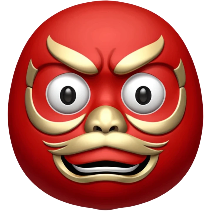 Daruma Mask emoji