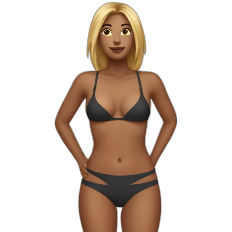 Without Bikini emoji