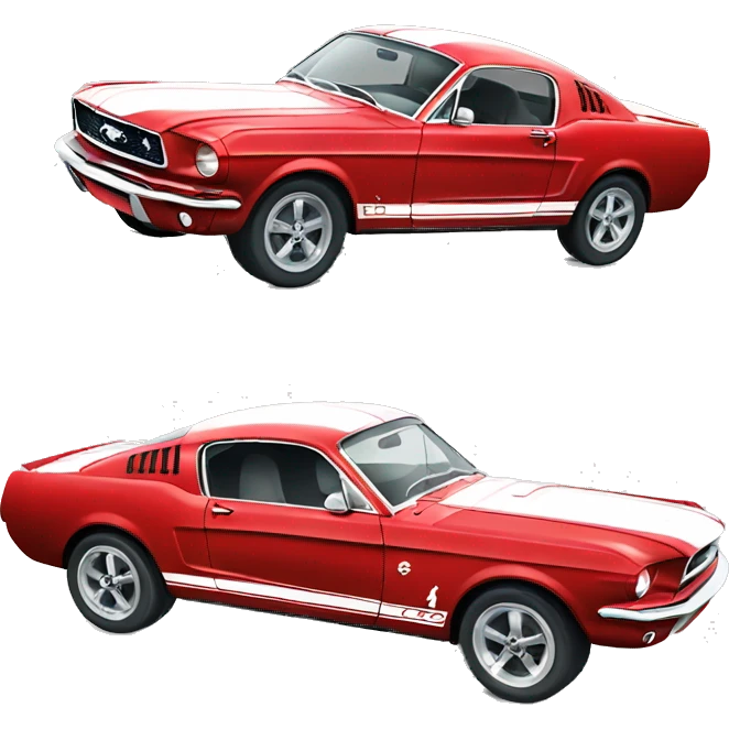 Ford mustang emoji