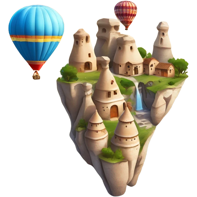 Cappadocia nevşehir turkiye emoji