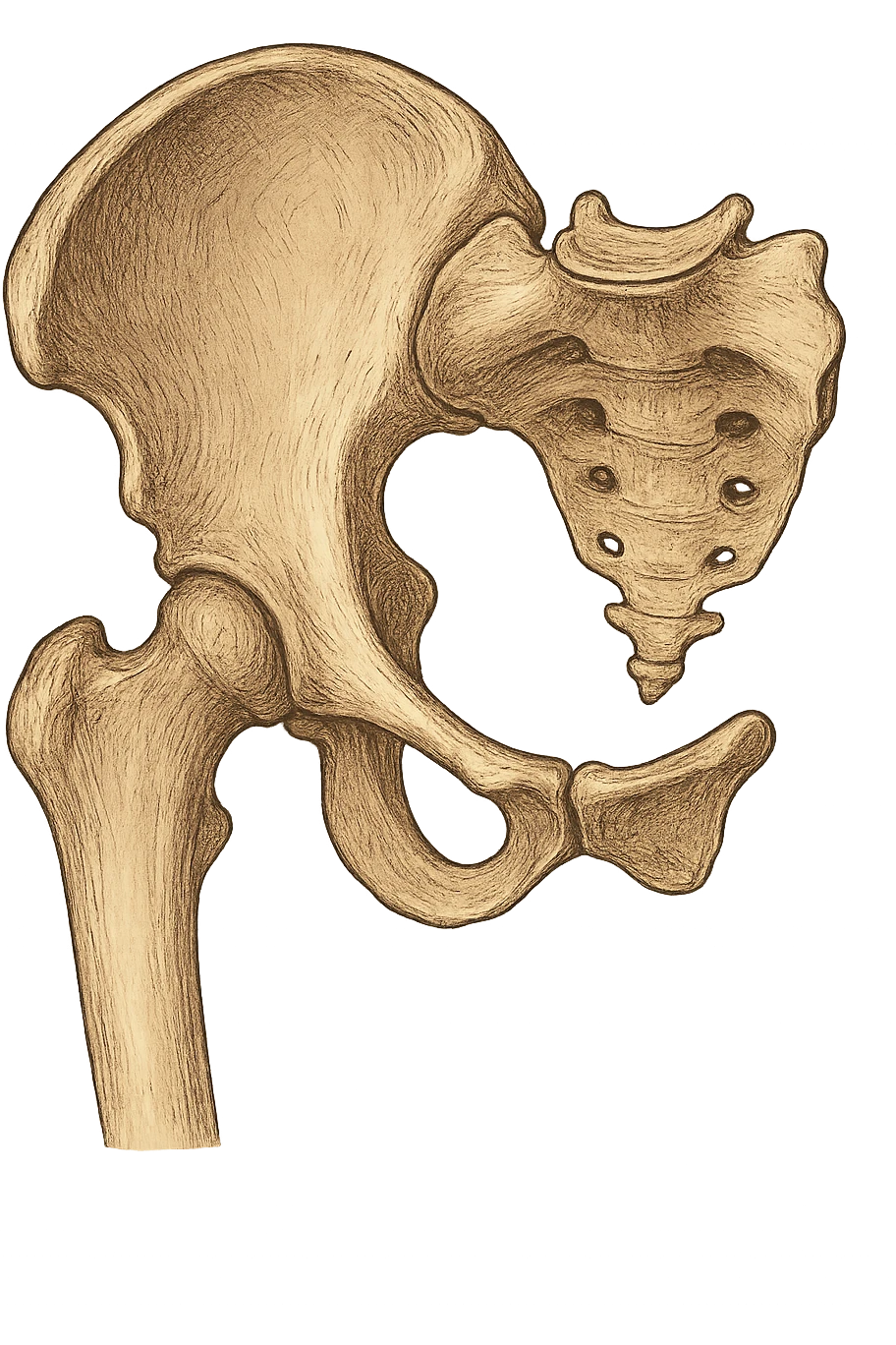 Bacino hip anatomico emoji
