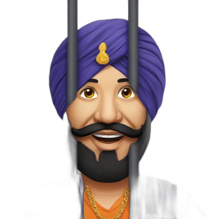 Daler mehndi in prison emoji