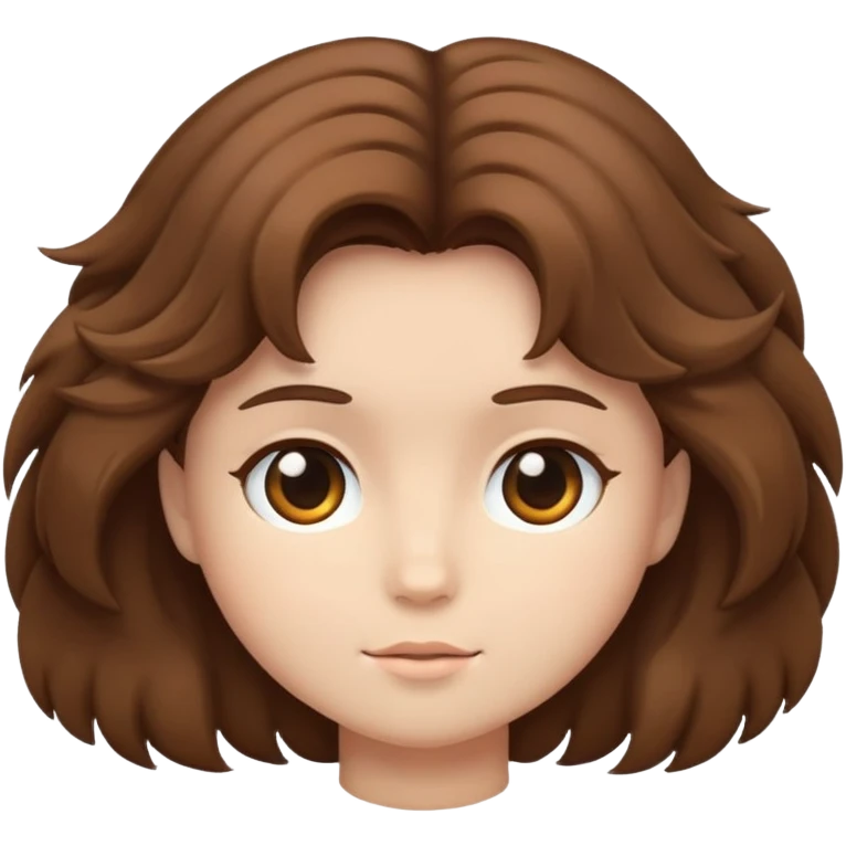 Fluffy hair emoji