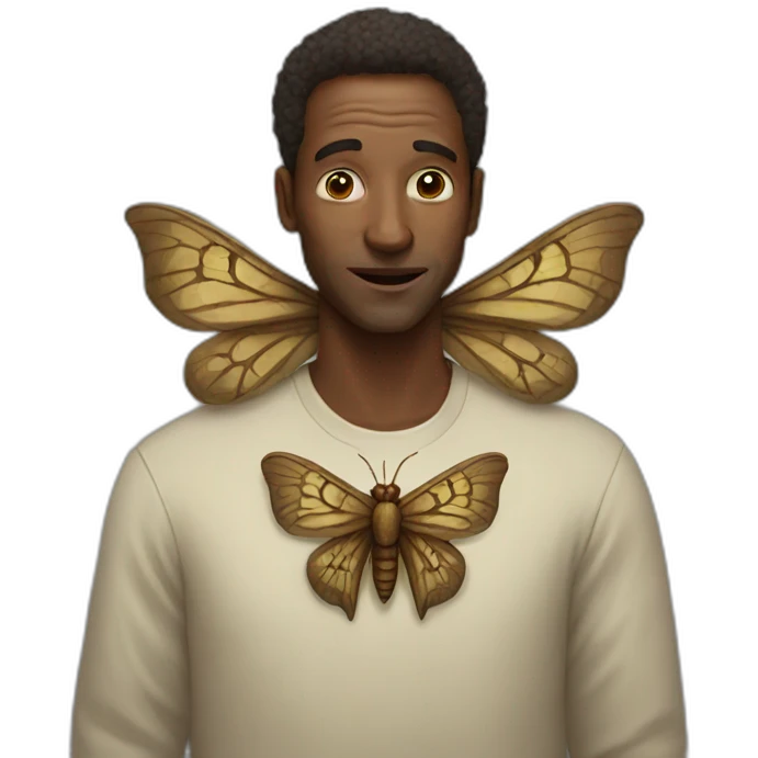 moth man emoji