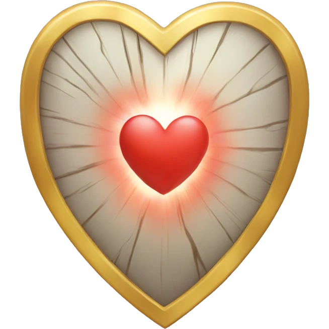 heart shield of light emoji
