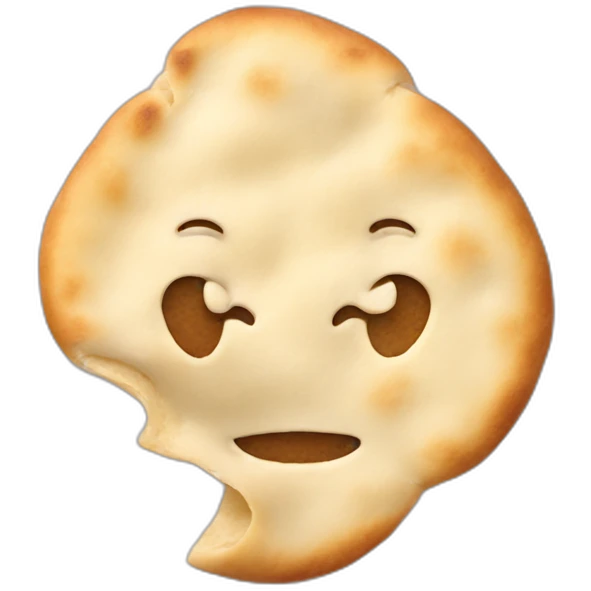 Garlic naan emoji