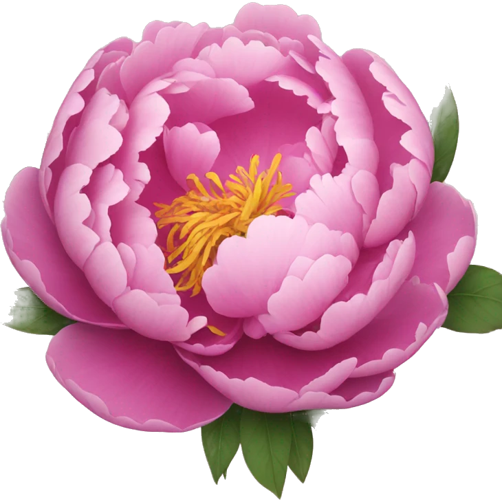 Peony emoji
