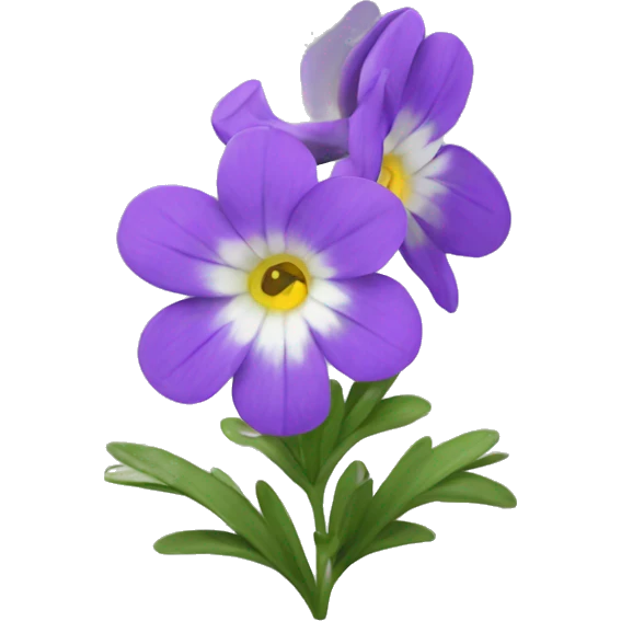 Veronica flower emoji
