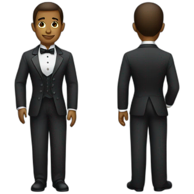 Full Body Butler emoji