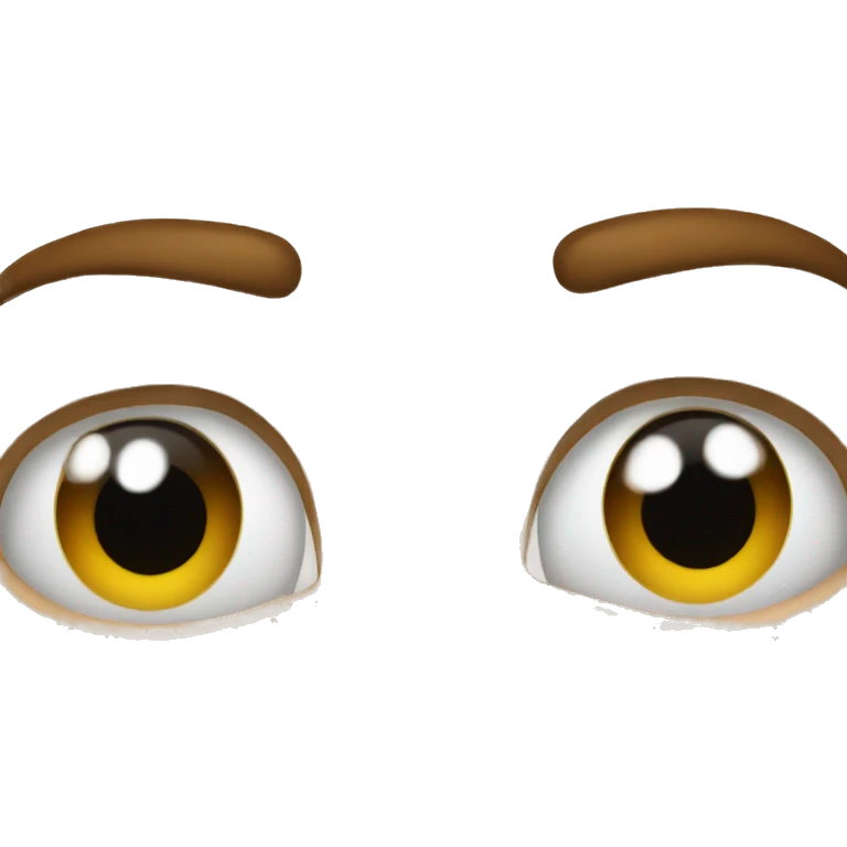 Eyes Sideways. emoji