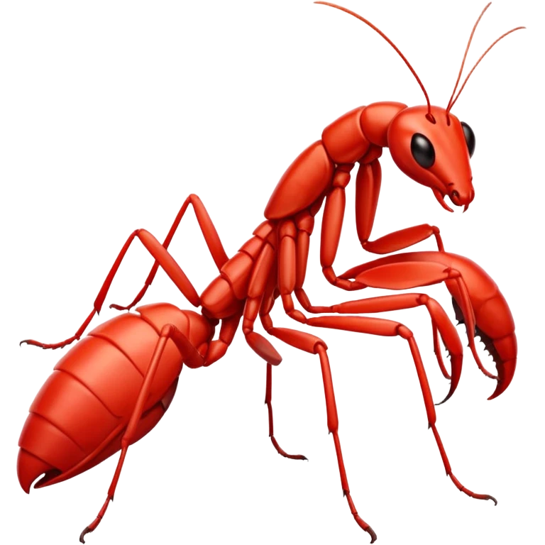 red mantis emoji