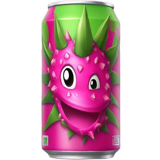 Dragonfruit Dragon Energy Drink  emoji