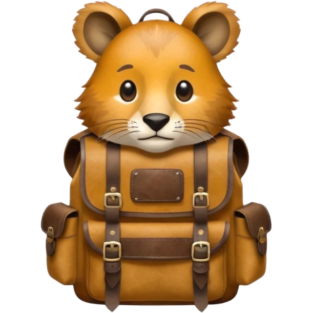 Safari Animal with Backpack  emoji