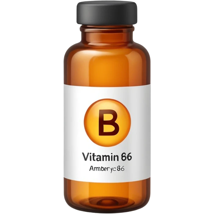 Vitamin b6 in a bottle emoji