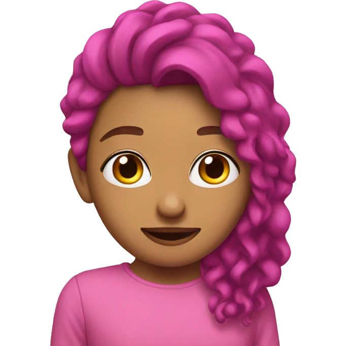 Pembe ev emoji