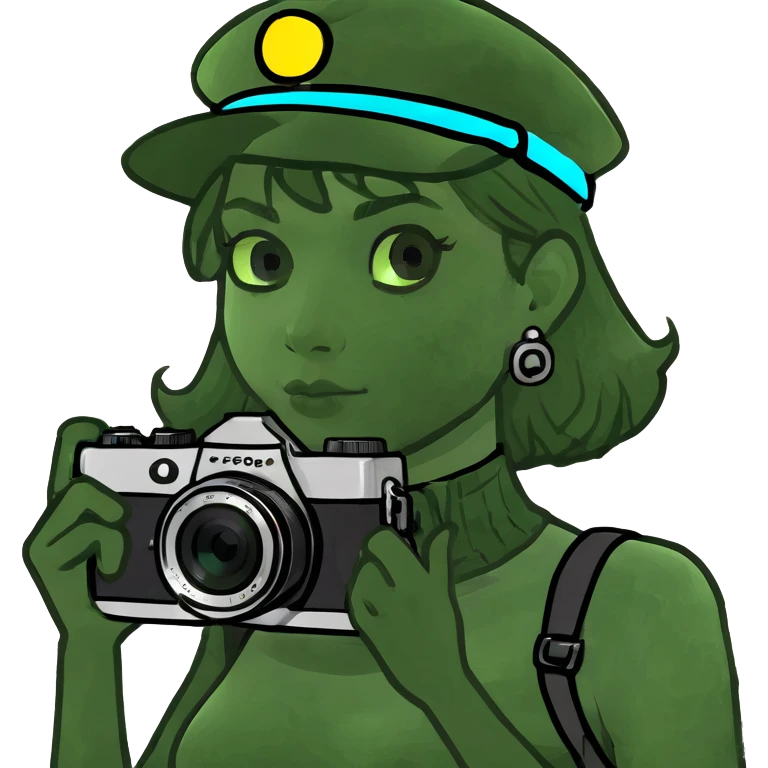 work girl on photo shoot emoji