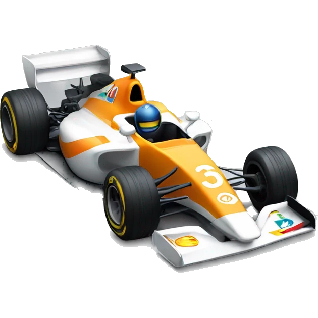 formula one racing car emoji