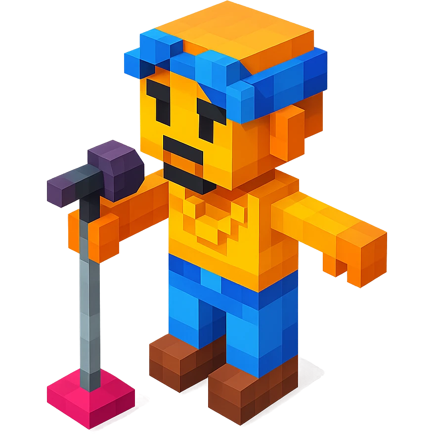 Lego version of 2Pac with a microphone stand emoji