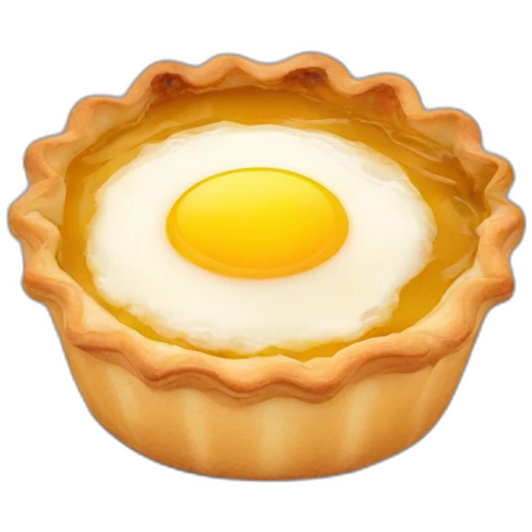 Egg tart emoji